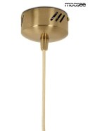 Moosee MOOSEE lampa wisząca GLOBE 20 złota metal kulisty klosz akryl mleczny E27 podsufitka i przewód złoty Moosee MOOSEE lampa wisząca GLOBE 20 złota metal kulisty klosz akryl mleczny E27 podsufitka i przewód złoty
