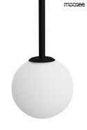 Moosee MOOSEE lampa wisząca LOW czarna metalowa klosze kuliste mleczne szkło 2xG9 Moosee MOOSEE lampa wisząca LOW czarna metalowa klosze kuliste mleczne szkło 2xG9