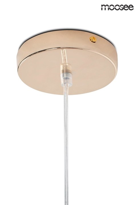 Moosee MOOSEE lampa wisząca LED MESH 45 złota metalowa siateczka do domu hotelu restauracji Moosee MOOSEE lampa wisząca LED MESH 45 złota metalowa siateczka do domu hotelu restauracji