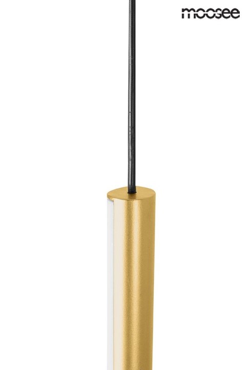 Moosee MOOSEE lampa wisząca LED MIKADO 8 złota aluminium metal osłona silikonowa Moosee MOOSEE lampa wisząca LED MIKADO 8 złota aluminium metal osłona silikonowa