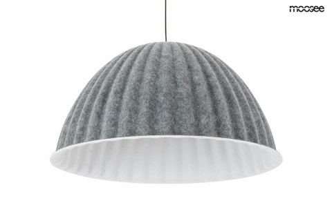 Moosee MOOSEE lampa wisząca MOLD 55 szara Moosee MOOSEE lampa wisząca MOLD 55 szara