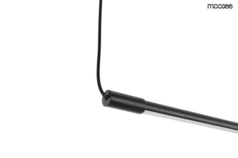 Moosee MOOSEE lampa wisząca LED OMBRE LEVEL 100 czarna stal klosz akrylowy nowoczesna Moosee MOOSEE lampa wisząca LED OMBRE LEVEL 100 czarna stal klosz akrylowy nowoczesna
