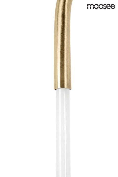 LAMPA WISZĄCA LED PUZO S Moosee MOOSEE ZŁOTA metal dolna część SZKLANA ze źródłem światła PRZYPOMINA SPINACZ LAMPA WISZĄCA LED PUZO S Moosee MOOSEE ZŁOTA metal dolna część SZKLANA ze źródłem światła PRZYPOMINA SPINACZ