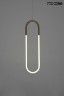 LAMPA WISZĄCA LED PUZO S Moosee MOOSEE ZŁOTA metal dolna część SZKLANA ze źródłem światła PRZYPOMINA SPINACZ LAMPA WISZĄCA LED PUZO S Moosee MOOSEE ZŁOTA metal dolna część SZKLANA ze źródłem światła PRZYPOMINA SPINACZ