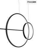 LAMPA WISZĄCA LED RAGE Moosee MOOSEE CZARNA aluminium metal do domu biura lokalu LAMPA WISZĄCA LED RAGE Moosee MOOSEE CZARNA aluminium metal do domu biura lokalu