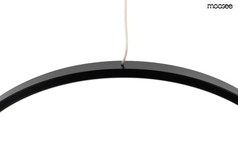 LAMPA WISZĄCA LED RAGE Moosee MOOSEE CZARNA aluminium metal do domu biura lokalu LAMPA WISZĄCA LED RAGE Moosee MOOSEE CZARNA aluminium metal do domu biura lokalu