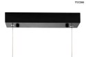 LAMPA WISZĄCA LED RAGE Moosee MOOSEE CZARNA aluminium metal do domu biura lokalu LAMPA WISZĄCA LED RAGE Moosee MOOSEE CZARNA aluminium metal do domu biura lokalu