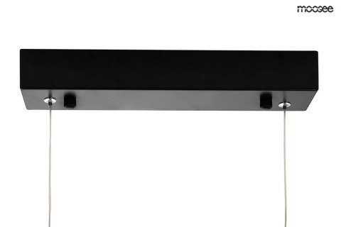 LAMPA WISZĄCA LED RAGE Moosee MOOSEE CZARNA aluminium metal do domu biura lokalu LAMPA WISZĄCA LED RAGE Moosee MOOSEE CZARNA aluminium metal do domu biura lokalu