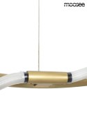 LAMPA WISZĄCA sufitowa LED SERPIENTE 60 ZŁOTA metal ELASTYCZNY WĄŻ w oplocie z tkaniny BIAŁY Moosee MOOSEE LAMPA WISZĄCA sufitowa LED SERPIENTE 60 ZŁOTA metal ELASTYCZNY WĄŻ w oplocie z tkaniny BIAŁY Moosee MOOSEE