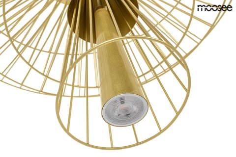 LAMPA WISZĄCA SESTO ZŁOTA METALOWA 2xGU10 Moosee MOOSEE LAMPA WISZĄCA SESTO ZŁOTA METALOWA 2xGU10 Moosee MOOSEE