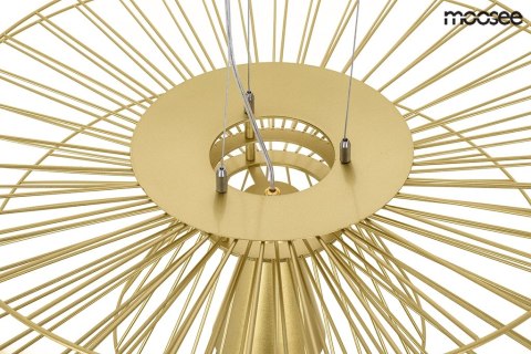 LAMPA WISZĄCA SESTO ZŁOTA METALOWA 2xGU10 Moosee MOOSEE LAMPA WISZĄCA SESTO ZŁOTA METALOWA 2xGU10 Moosee MOOSEE