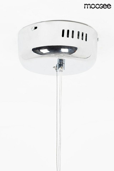 Moosee MOOSEE lampa wisząca LED kula STELLAR 40 srebrna metalowa do domu biura lokalu Moosee MOOSEE lampa wisząca LED kula STELLAR 40 srebrna metalowa do domu biura lokalu