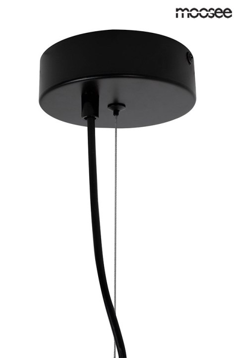 Moosee MOOSEE lampa wisząca LED STING RAY 40 metalowa czarna mat / złota do domu lokalu Moosee MOOSEE lampa wisząca LED STING RAY 40 metalowa czarna mat / złota do domu lokalu