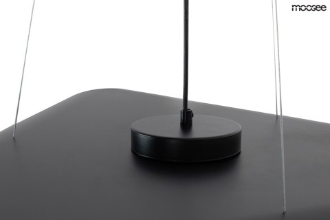Moosee MOOSEE lampa wisząca sufitowa LED STING RAY 80 czarna mat / złota metalowa do domu lokalu biura Moosee MOOSEE lampa wisząca sufitowa LED STING RAY 80 czarna mat / złota metalowa do domu lokalu biura