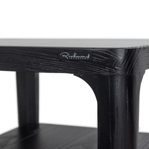 Richmond Interiors RICHMOND stolik MONFORT czarny Richmond Interiors RICHMOND stolik MONFORT czarny
