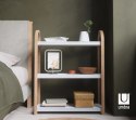 Umbra UMBRA półka wolnostojąca BELLWOOD biała naturalna Umbra UMBRA półka wolnostojąca BELLWOOD biała naturalna