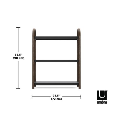 Umbra UMBRA półka wolnostojąca BELLWOOD czarny orzech Umbra UMBRA półka wolnostojąca BELLWOOD czarny orzech
