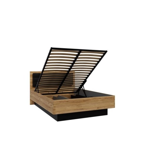 Forte TULUZA BLACK JLTL3141-M397 Stelaż łóżka z podnoszonym wkładem Forte TULUZA BLACK JLTL3141-M397 Stelaż łóżka z podnoszonym wkładem