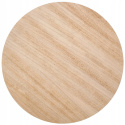 ŁAWA OKRĄGŁA STOLIK Z PÓŁKĄ TRAFICA Halmar MDF + okleina NATURALNY / stal malowana proszkowo CZARNY FI 41 ŁAWA OKRĄGŁA STOLIK Z PÓŁKĄ TRAFICA Halmar MDF + okleina NATURALNY / stal malowana proszkowo CZARNY FI 41