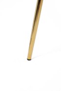 King Home Hoker Krzesło barowe DELTA 65 tapicerowe różowe welur podstawa metal złoty połysk King Home Hoker Krzesło barowe DELTA 65 tapicerowe różowe welur podstawa metal złoty połysk