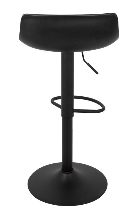 King Home Hoker Krzesło barowe SNAP BAR TAP regulowane czarne obrotowe siedzisko z tworzywa z poduszką podstawa metal podnóżek King Home Hoker Krzesło barowe SNAP BAR TAP regulowane czarne obrotowe siedzisko z tworzywa z poduszką podstawa metal podnóżek