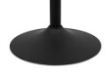 King Home Hoker Krzesło barowe SNAP BAR TAP regulowane czarne obrotowe siedzisko z tworzywa z poduszką podstawa metal podnóżek King Home Hoker Krzesło barowe SNAP BAR TAP regulowane czarne obrotowe siedzisko z tworzywa z poduszką podstawa metal podnóżek