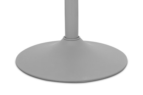 King Home Hoker Krzesło barowe SNAP BAR TAP regulowane szare obrotowe siedzisko z tworzywa z poduszką podstawa metal podnóżek King Home Hoker Krzesło barowe SNAP BAR TAP regulowane szare obrotowe siedzisko z tworzywa z poduszką podstawa metal podnóżek