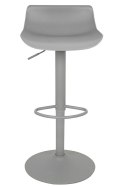 King Home Hoker Krzesło barowe SNAP BAR regulowane szare obrotowe siedzisko tworzywo podstawa metal z podnóżkiem King Home Hoker Krzesło barowe SNAP BAR regulowane szare obrotowe siedzisko tworzywo podstawa metal z podnóżkiem