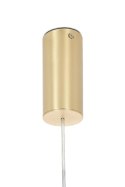 King Home Lampa wisząca LED LORO 2 metal satynowy złoty klosze w kształcie ptaków - tworzywo PP biały King Home Lampa wisząca LED LORO 2 metal satynowy złoty klosze w kształcie ptaków - tworzywo PP biały