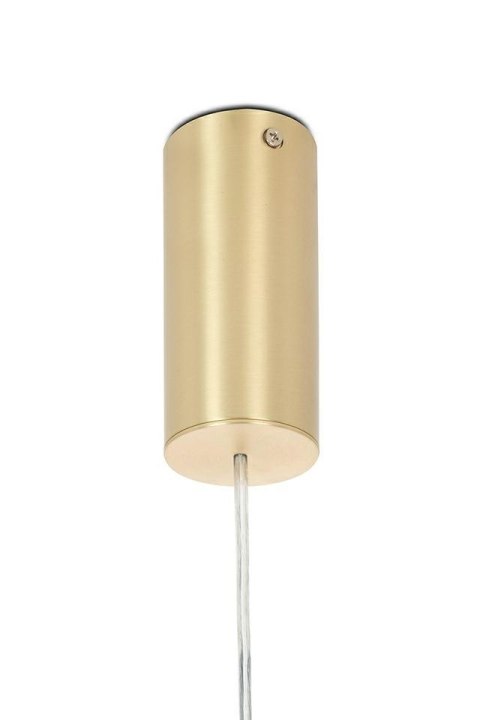 King Home Lampa wisząca LED LORO 2 metal satynowy złoty klosze w kształcie ptaków - tworzywo PP biały King Home Lampa wisząca LED LORO 2 metal satynowy złoty klosze w kształcie ptaków - tworzywo PP biały