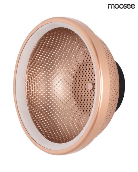 Moosee MOOSEE kinkiet lampa ścienna LED FARO miedziana akryl aluminium nowoczesna i oryginalna Moosee MOOSEE kinkiet lampa ścienna LED FARO miedziana akryl aluminium nowoczesna i oryginalna