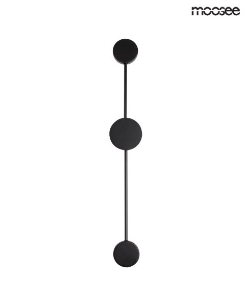 Moosee MOOSEE Kinkiet lampa ścienna LED SHADOW 2 CLOSE czarna mat metalowa można montować na suficie jako plafon Moosee MOOSEE Kinkiet lampa ścienna LED SHADOW 2 CLOSE czarna mat metalowa można montować na suficie jako plafon