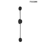 Moosee MOOSEE Kinkiet lampa ścienna LED SHADOW 2 CLOSE czarna mat metalowa można montować na suficie jako plafon Moosee MOOSEE Kinkiet lampa ścienna LED SHADOW 2 CLOSE czarna mat metalowa można montować na suficie jako plafon