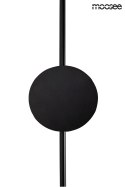 Moosee MOOSEE Kinkiet lampa ścienna LED SHADOW 2 CLOSE czarna mat metalowa można montować na suficie jako plafon Moosee MOOSEE Kinkiet lampa ścienna LED SHADOW 2 CLOSE czarna mat metalowa można montować na suficie jako plafon