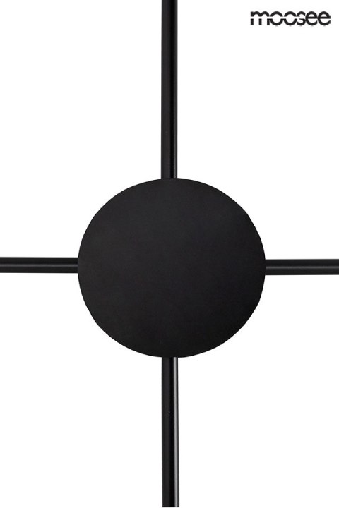 Moosee MOOSEE Kinkiet Plafon lampa ścienna LED SHADOW 4 CLOSE czarna metalowa można zamontować na suficie Moosee MOOSEE Kinkiet Plafon lampa ścienna LED SHADOW 4 CLOSE czarna metalowa można zamontować na suficie