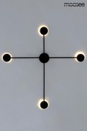 Moosee MOOSEE Kinkiet Plafon lampa ścienna LED SHADOW 4 CLOSE czarna metalowa można zamontować na suficie Moosee MOOSEE Kinkiet Plafon lampa ścienna LED SHADOW 4 CLOSE czarna metalowa można zamontować na suficie