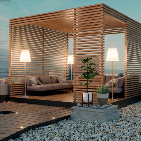 New Garden NEW GARDEN lampa podłogowa LOLA SLIM 180 SOLAR & BATTERY rose gold New Garden NEW GARDEN lampa podłogowa LOLA SLIM 180 SOLAR & BATTERY rose gold