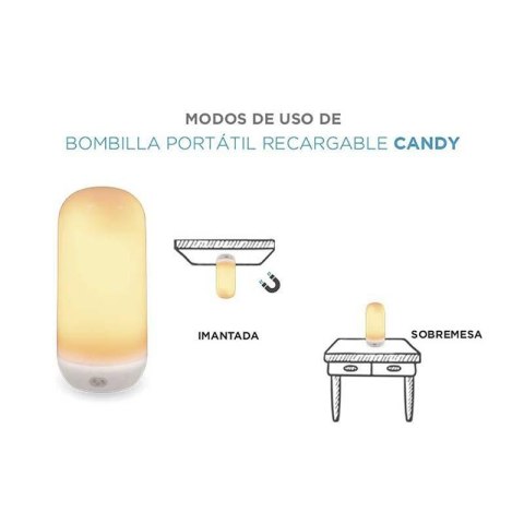 New Garden NEW GARDEN lampa stołowa CANDY z efektem płomienia IN&OUT BATTERY New Garden NEW GARDEN lampa stołowa CANDY z efektem płomienia IN&OUT BATTERY