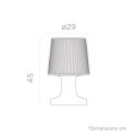 New Garden NEW GARDEN lampa stołowa CARMEN 45 IN&OUT BATTERY New Garden NEW GARDEN lampa stołowa CARMEN 45 IN&OUT BATTERY