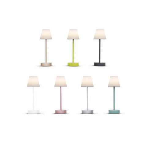 New Garden NEW GARDEN lampa stołowa LOLA SLIM 30 BATTERY lime New Garden NEW GARDEN lampa stołowa LOLA SLIM 30 BATTERY lime