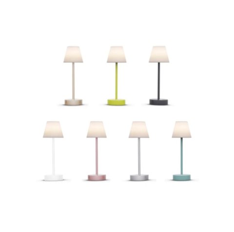 New Garden NEW GARDEN lampa stołowa LOLA SLIM 30 BATTERY rose gold New Garden NEW GARDEN lampa stołowa LOLA SLIM 30 BATTERY rose gold