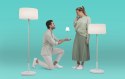 New Garden NEW GARDEN lampa stołowa LOLA SLIM 30 BATTERY rose gold New Garden NEW GARDEN lampa stołowa LOLA SLIM 30 BATTERY rose gold