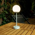 New Garden NEW GARDEN lampa stołowa NORAI SLIM 35 BATTERY brass