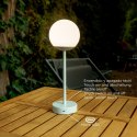 New Garden NEW GARDEN lampa stołowa NORAI SLIM 35 BATTERY space grey