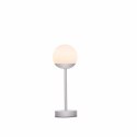 New Garden NEW GARDEN lampa stołowa NORAI SLIM 35 BATTERY white