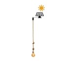 New Garden NEW GARDEN lampa wisząca SIMONA 180 HANG SOLAR & BATTERY