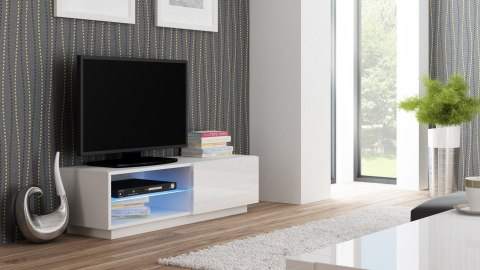 OD RĘKI - Halmar LIVO RTV 120 stojąca biały OD RĘKI - Halmar LIVO RTV 120 stojąca biały