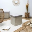 Intesi Pufa Intesi Vels Boho szaro beżowa Intesi Pufa Intesi Vels Boho szaro beżowa