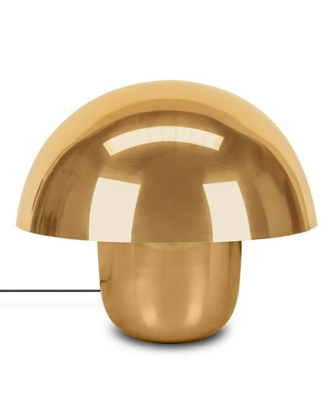 Kare Design KARE lampa stołowa MUSHROOM mosiężna 44 cm lakierowana stal E27 Kare Design KARE lampa stołowa MUSHROOM mosiężna 44 cm lakierowana stal E27