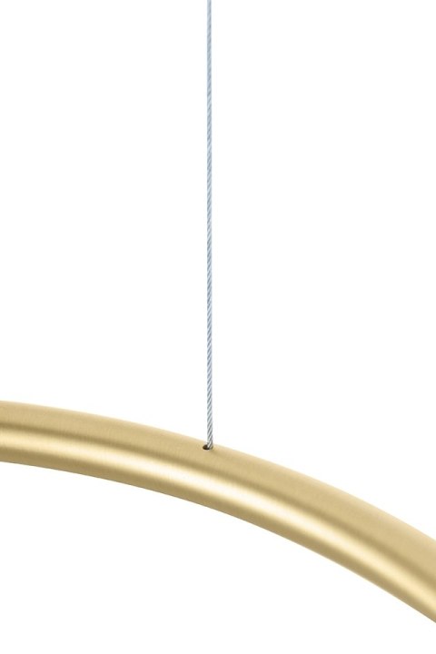 King Home Lampa wisząca LORO 3 metal złoty satynowy klosze w kształcie ptaków tworzywo PP King Home Lampa wisząca LORO 3 metal złoty satynowy klosze w kształcie ptaków tworzywo PP